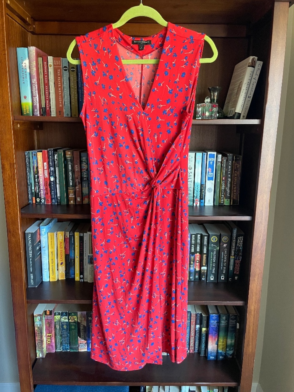 Banana Republic Floral Maxi Sundress Outline